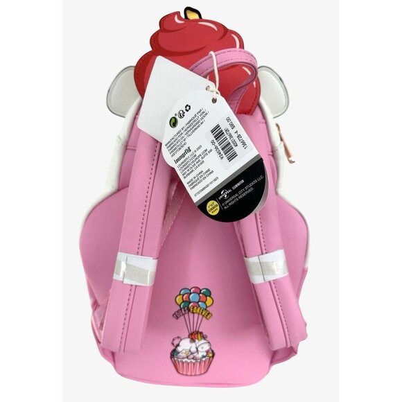 NWT Loungefly Universal Studios Despicable Me Unicorn Cupcake Mini Backpack - Picture 7 of 8
